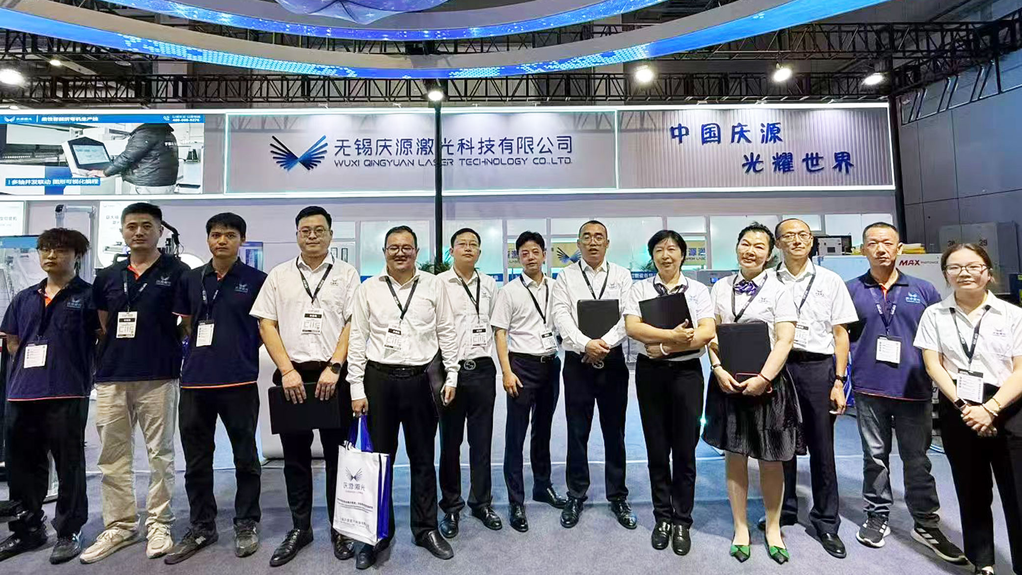 2025工博會(huì)現(xiàn)場(chǎng)直擊——慶源激光展位（2.1H館-D100）等您來(lái)打卡！